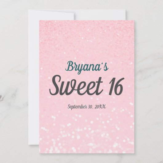 Zoet 16 kaart (Achterkant)