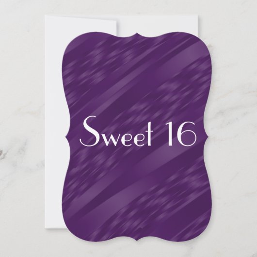 Zoet 16 kaart (Voorkant)