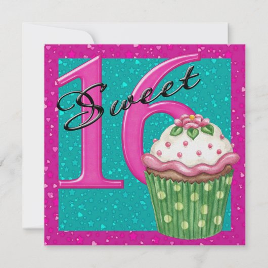 Zoet 16 kaart (Voorkant)