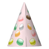 Zoet 16 Macarons Feesthoedjes (Achterkant)