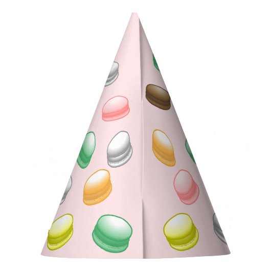 Zoet 16 Macarons Feesthoedjes (Achterkant)