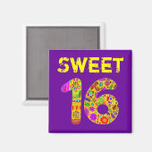 Zoet 16 magneet (Voorkant / Achterkant)