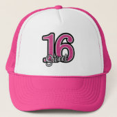 Zoet 16 trucker pet (Voorkant)