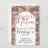 Zoet 16e Zoet als een Meloen - Zomervibes Kaart (Voorkant)