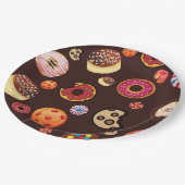 zoet 4 papieren bordje (Gekanteld)