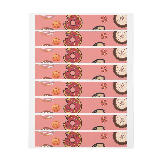 zoet 5 adreslabel wikkel (Vel)