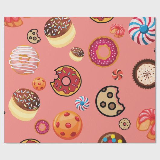 zoet 5 cadeaupapier (Vlak)