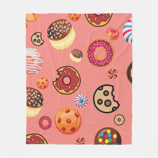 zoet 5 fleece deken (Voorkant)