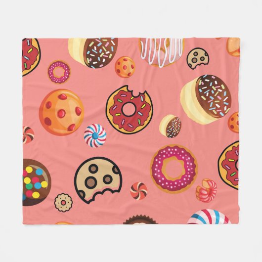 zoet 5 fleece deken (Voorkant (Horizontaal))