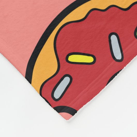 zoet 5 fleece deken (Hoek)