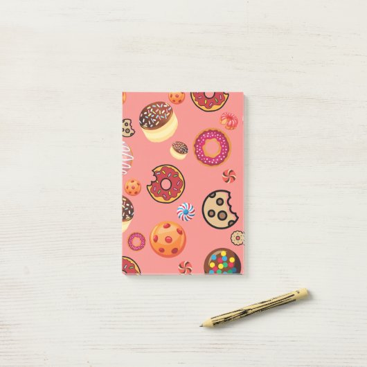 zoet 5 post-it® notes (Op bureau)