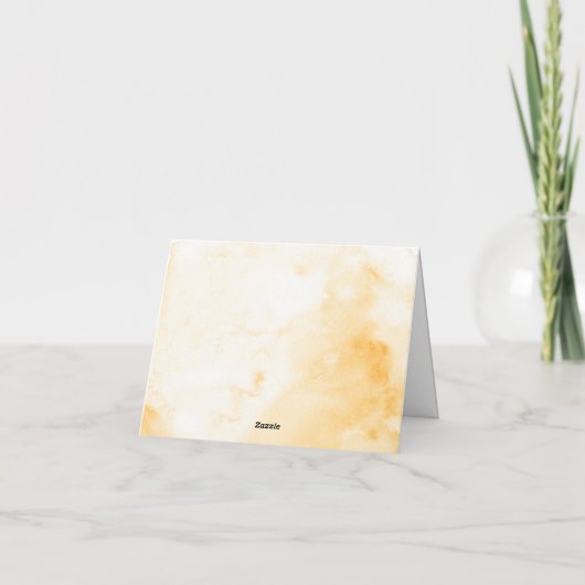 Zoet als Baby shower Bedankkaart (Achterkant)