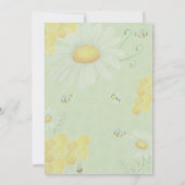 Zoet als Baby shower Kaart (Achterkant)