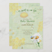 Zoet als Baby shower Kaart (Voorkant / Achterkant)