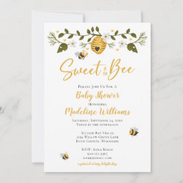 Zoet als Baby shower Kaart