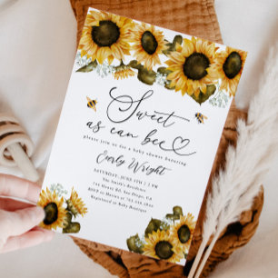 Zoet als Baby shower Kaart