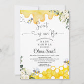 Zoet als Baby shower Kaart (Voorkant)