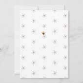 Zoet als Baby shower Kaart (Achterkant)