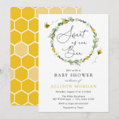 Zoet als Baby shower Kaart (Voorkant / Achterkant)