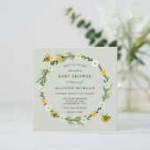 Zoet als Baby shower Kaart (Staand voorkant)