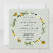 Zoet als Baby shower Kaart (Voorkant)