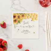 Zoet als Baby shower Servet (Insitu)