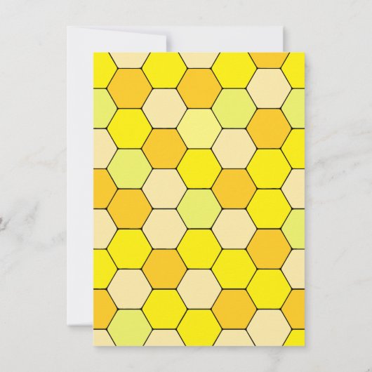 Zoet als baby shower-uitnodiging kaart (Achterkant)