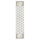 Zoet als "BEE" Korte Tafelloper (Voorkant)