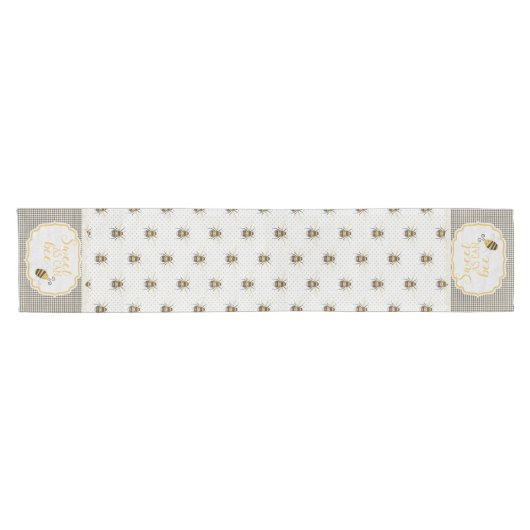 Zoet als "BEE" Korte Tafelloper (Horizontaal)