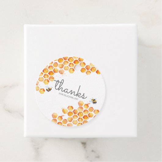 Zoet als beezelde bijen rondom pleisters bedankjes labels (In situ)