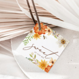 Zoet als bei | Baby shower van het voorjaar van Fl Bedankjes Labels