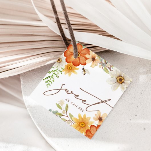 Zoet als bei | Baby shower van het voorjaar van Fl Bedankjes Labels