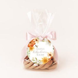 Zoet als bei | Baby shower van het voorjaar van Fl Ronde Sticker