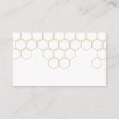 Zoet als bei | Floral Spring Diaper Raffle Informatiekaartje (Achterkant)