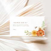 Zoet als bei | Floral Spring Diaper Raffle Informatiekaartje