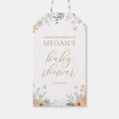 Zoet als bijen Baby shower Cadeaulabel (Voorkant)