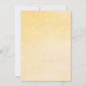 Zoet als bijenbloemBaby shower van bijen Kaart (Achterkant)