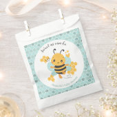 Zoet als Can Bee Baby Boy Baby shower Bedankzakje (Geknipt)