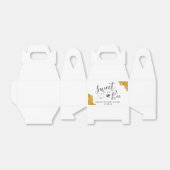 Zoet als Can Bee Baby shower Bedankdoosjes (Uitgevouwen)