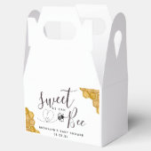 Zoet als Can Bee Baby shower Bedankdoosjes (Geopend)