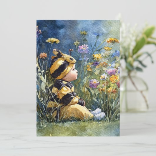 Zoet als Can Bee | Bijen Zoetheid Kaart (Staand voorkant)