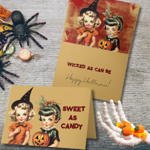 Zoet als Candy Boosaardig als Halloween kan zijn Kaart