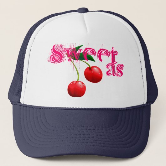 Zoet als Cherry Trucker Pet (Voorkant)