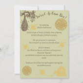 Zoet als de geboorteaankondiging kan zijn kaart (Voorkant)