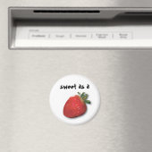 Zoet als een aardbei magneet (Insitu (Vaatwasser))