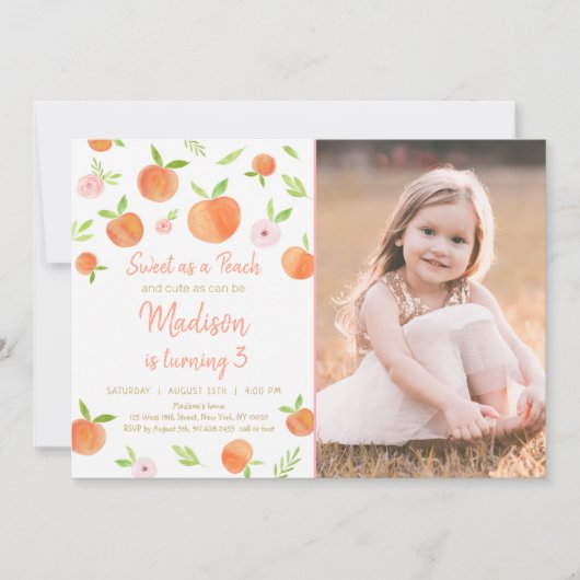 Zoet als een derde feestdag kaart (Voorkant)