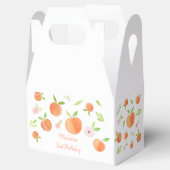 Zoet als een peach Birthday Bedankdoosjes (Geopend)