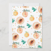 Zoet als een peach draait twee kaart (Achterkant)