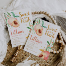 Zoet als een Peach Greenery Birthday