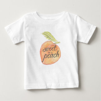 Zoet als een Peach Peuter Shirt